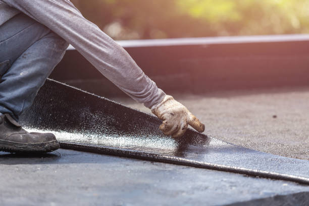 Professional Crawl Space Encapsulation technician working in Bronson, MI